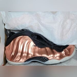 Nike Air Foamposite One Metallic "Copper" Sz 7y=8.5 Women NIB